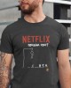 Camiseta Netflix e Pipoca