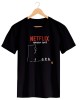 Camiseta Netflix e Pipoca