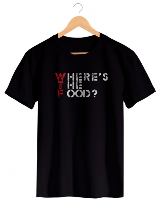 Camiseta Where's The Food?